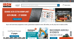 Desktop Screenshot of eu-it.ironplanet.com