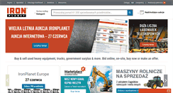 Desktop Screenshot of eu-pl.ironplanet.com