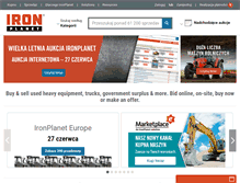Tablet Screenshot of eu-pl.ironplanet.com