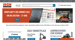 Desktop Screenshot of eu-ru.ironplanet.com